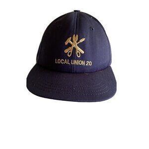 Blue Sheet Metal Workers Local Union 20 Cap Hat Union Made in USA Tool Graphic